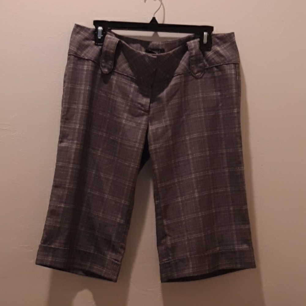 Plaid Bermudas